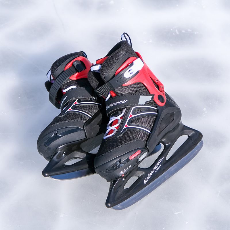 Детски кънки Bladerunner Micro Xt Ice black/red 6