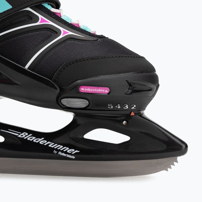 Детски кънки Bladerunner Micro Xt Ice G black/fuchsia 8
