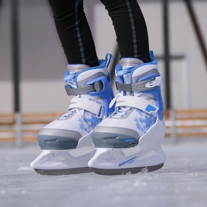 Детски кънки Bladerunner Micro Ice G white/blue 8