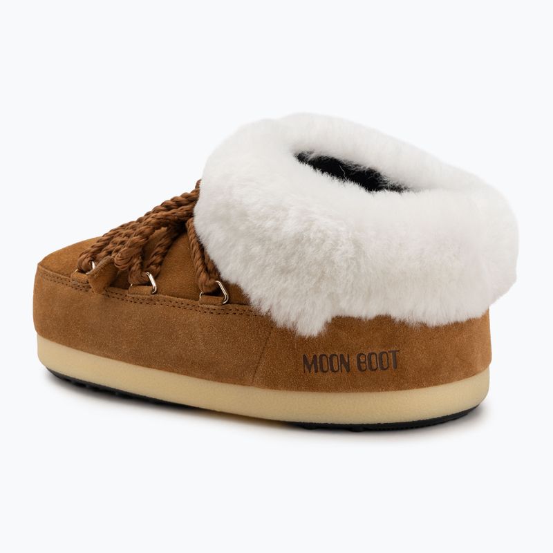 Дамски ботуши Moon Boot Evx Mule Велурени ботуши за сняг cognac/natural 3