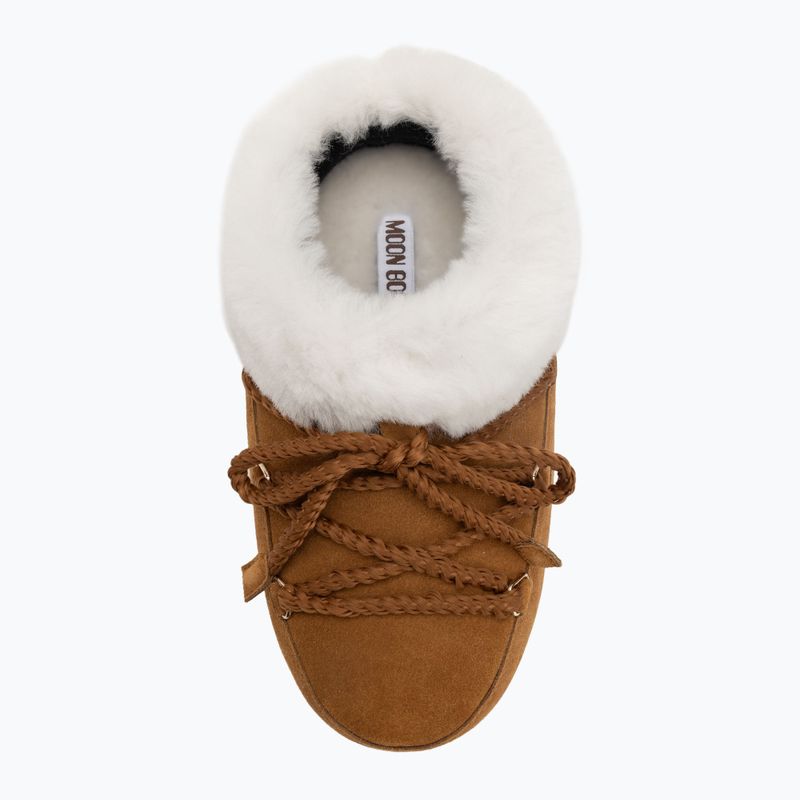 Дамски ботуши Moon Boot Evx Mule Велурени ботуши за сняг cognac/natural 5