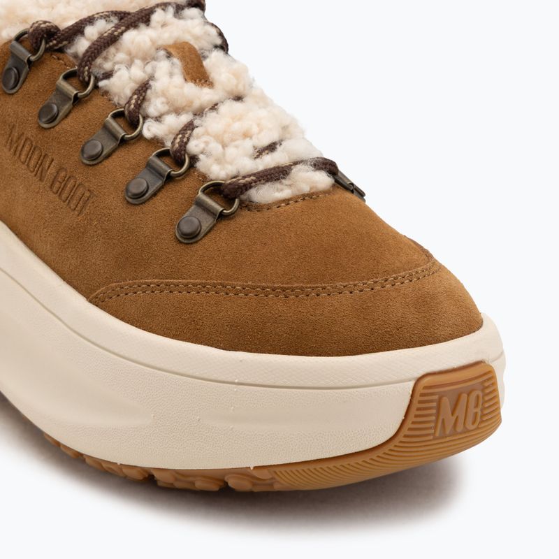 Дамски ботуши Moon Boot Moon247 City Shearling snow boots cognac 7