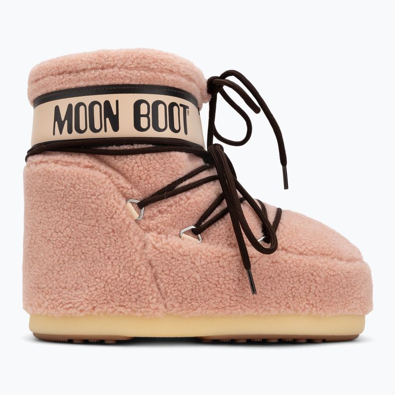 Moon Boot Icon Low Fleece розови ботуши за сняг за жени 2