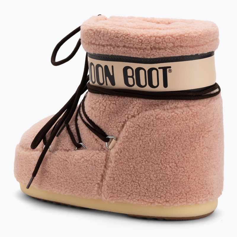 Moon Boot Icon Low Fleece розови ботуши за сняг за жени 3