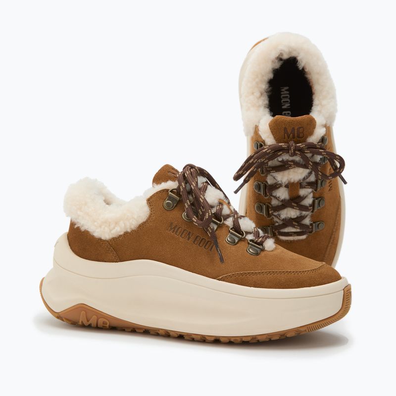Дамски ботуши Moon Boot Moon247 City Shearling snow boots cognac 10
