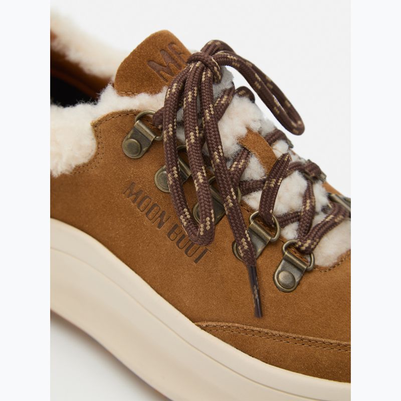 Дамски ботуши Moon Boot Moon247 City Shearling snow boots cognac 11
