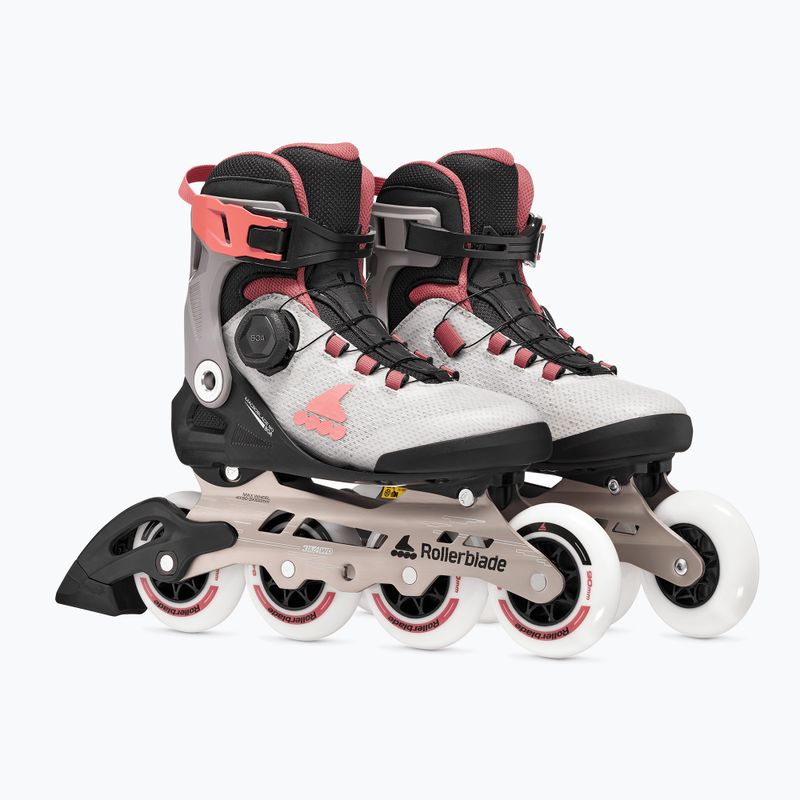 Дамски ролери Rollerblade Macroblade 90 Boa W grey/amethyst rose 4