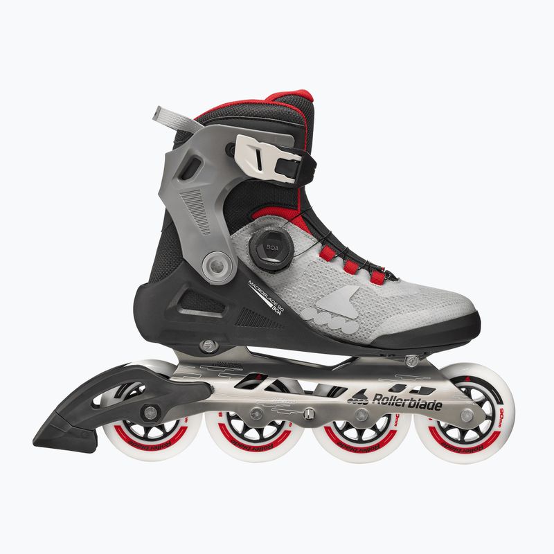 Мъжки ролери Rollerblade Macroblade 90 Boa black/grey/red 2