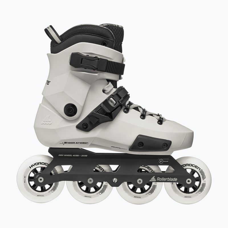 Ролери Rollerblade Twister 90R white smoke/black 2