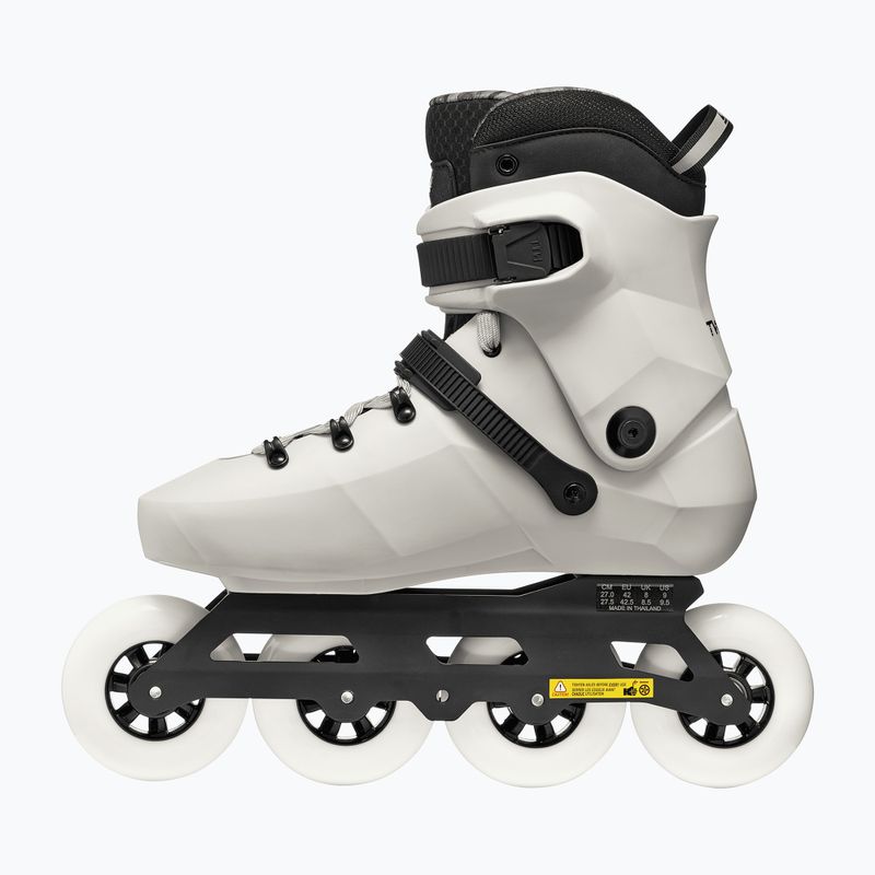 Ролери Rollerblade Twister 90R white smoke/black 3
