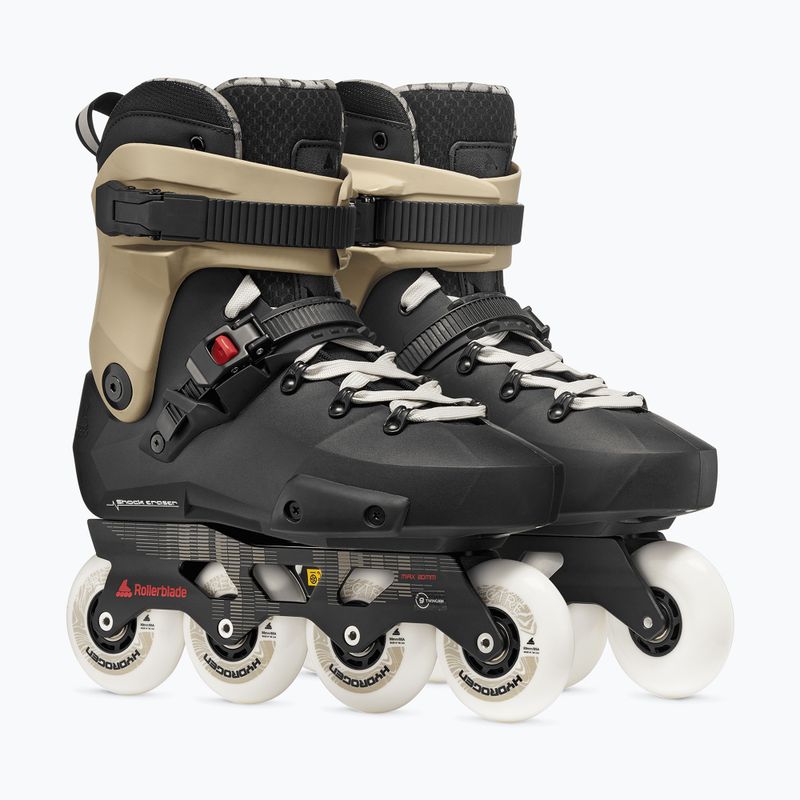 Ролери Rollerblade Twister Xt black/sand/red 4