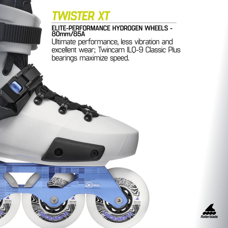 Ролери Rollerblade Twister Xt grey pearl/periwinkle 9