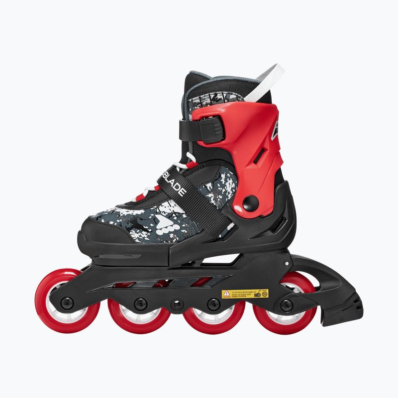 Детски ролери Rollerblade Microblade SL Jr black/red 3
