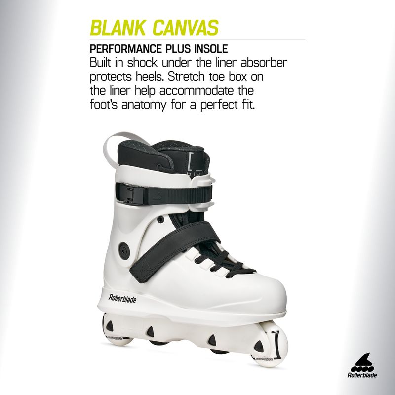 Мъжки ролери Rollerblade Blank Canvas white 7