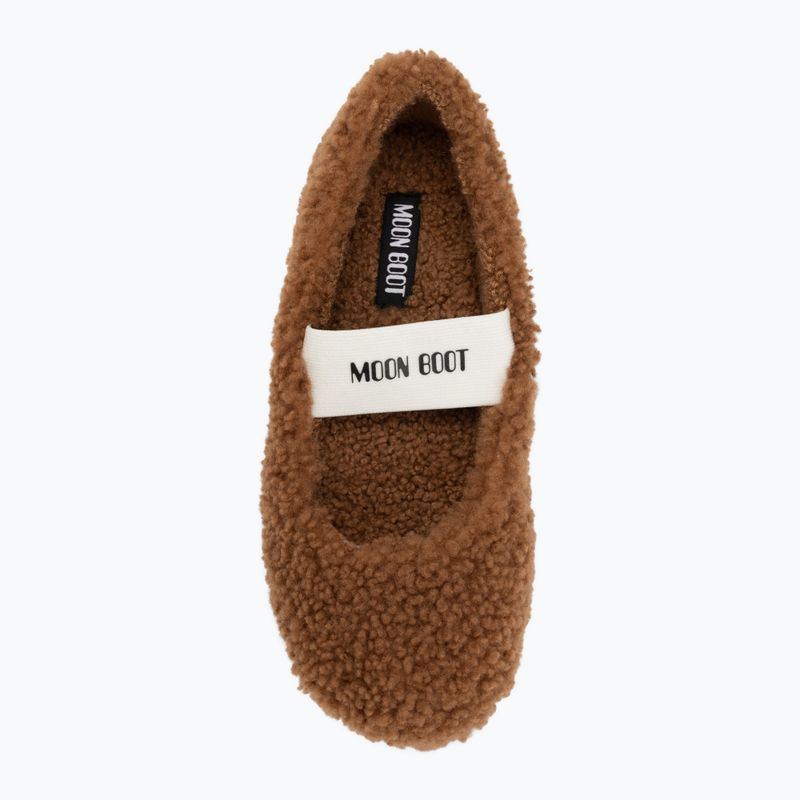 Дамски балерини Moon Boot Shearling Ballerina коняк 5
