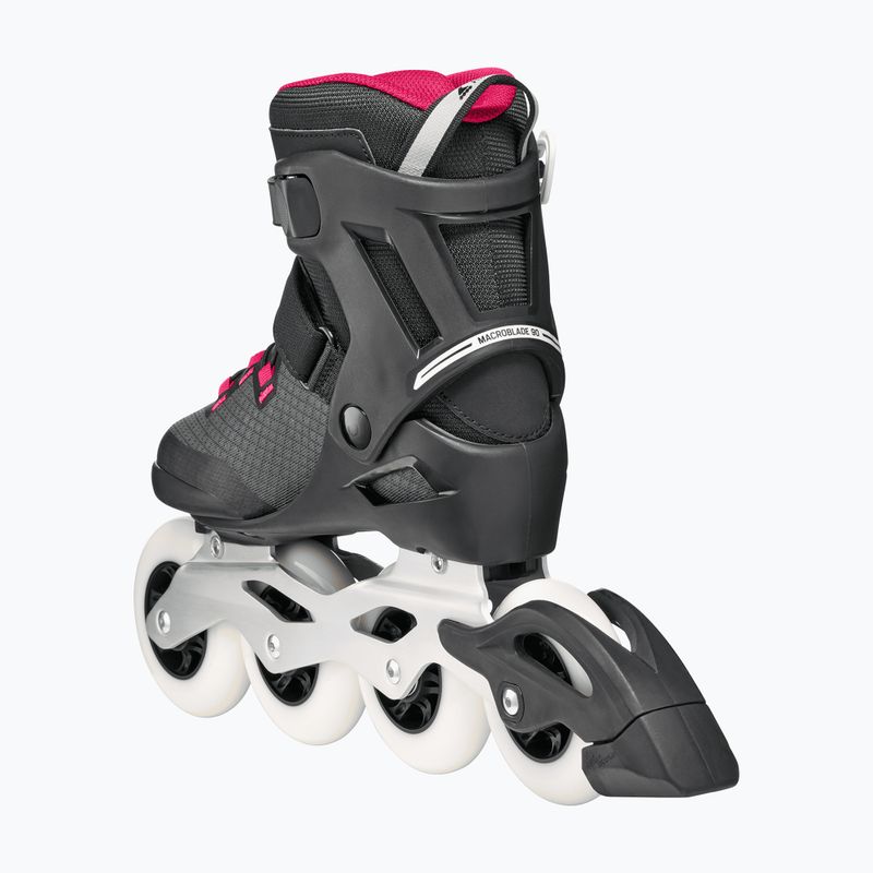 Дамски ролери Rollerblade Macroblade 90 W black/burgundy/ocean green 6