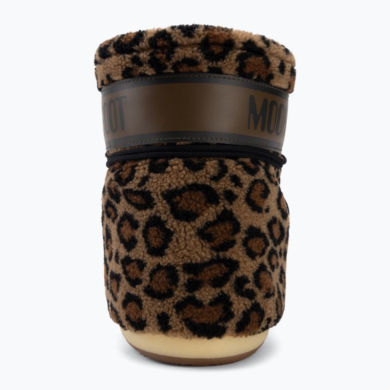 Дамски ботуши за сняг Moon Boot Icon Low Fleece Leopard cognac/cocoa 6