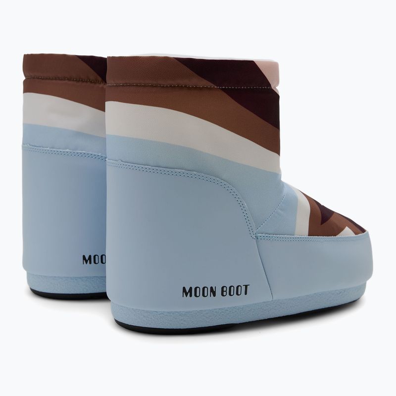 Дамски ботуши за сняг Moon Boot Icon Low Nolace Comet baby blue/multicolor 2