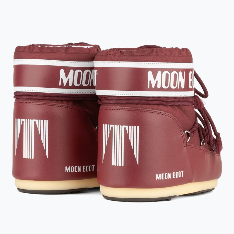 Дамски ботуши за сняг Moon Boot Icon Low Nylon burgundy 2