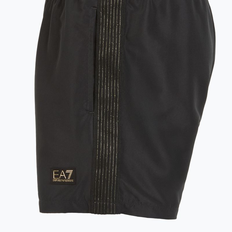 Мъжки бански EA7 Emporio Armani Gold Label Boxer black 3