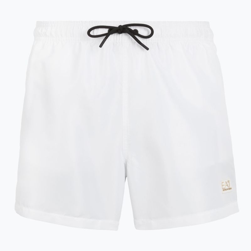 Мъжки EA7 Emporio Armani Gold Label Боксерки за плуване бели