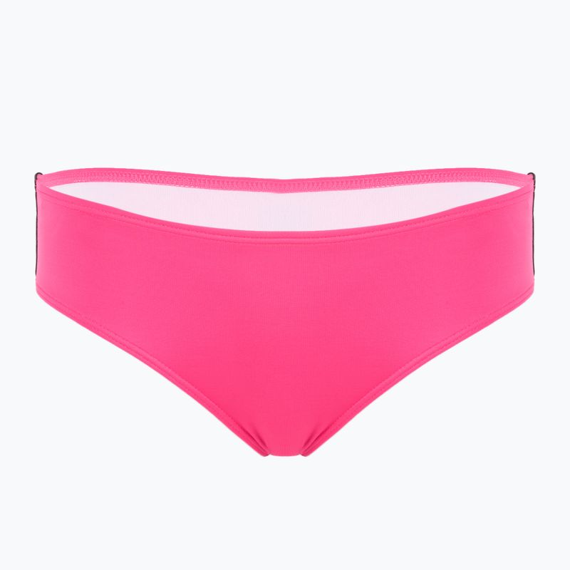 Дамски бански костюм от две части EA7 Emporio Armani Logo Tape Bikini Top neon pink 6