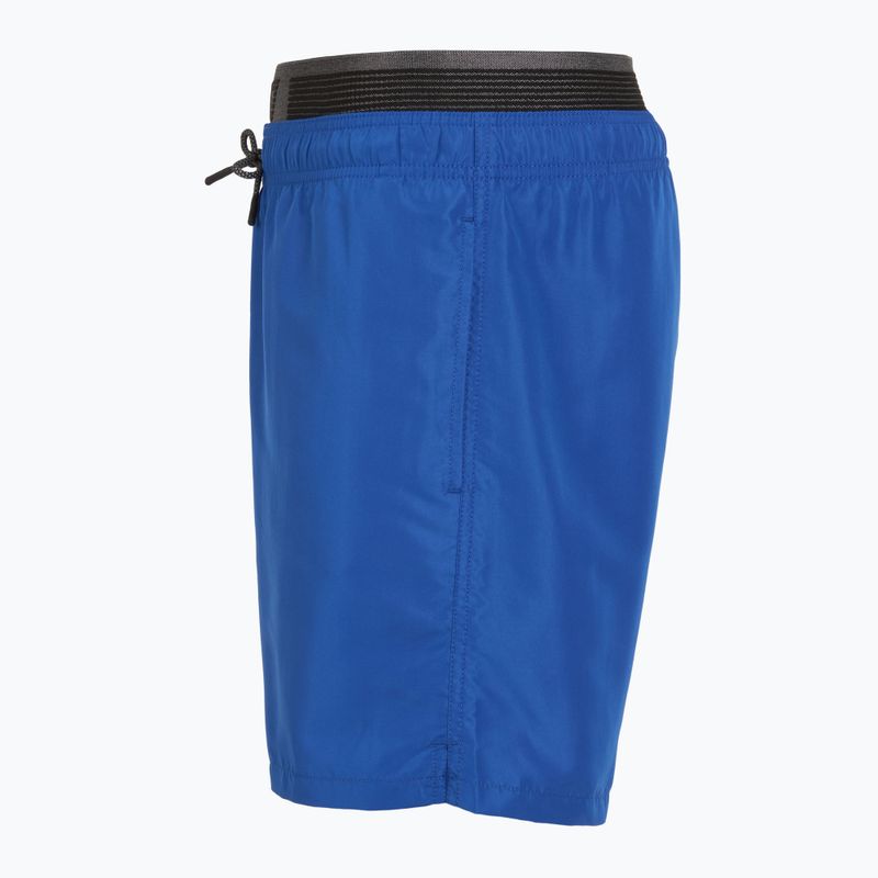 Мъжки бански EA7 Emporio Armani Logo Tape Boxer тюркоазено море 3
