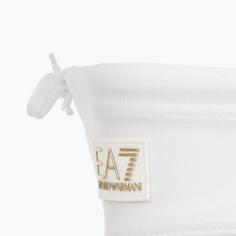 Мъжки EA7 Emporio Armani Gold Label Плувни гащи бели 4