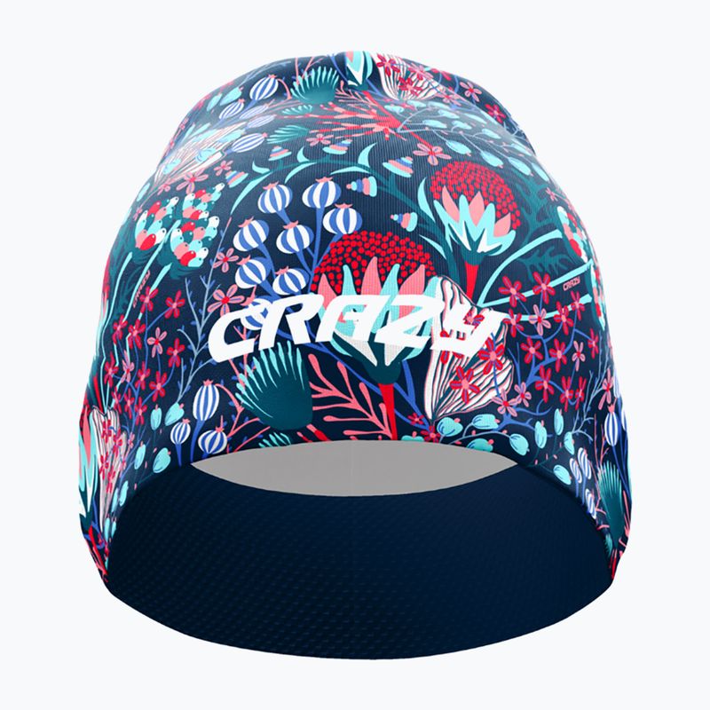 Дамска шапка за бягане Crazy Spire print leila blue