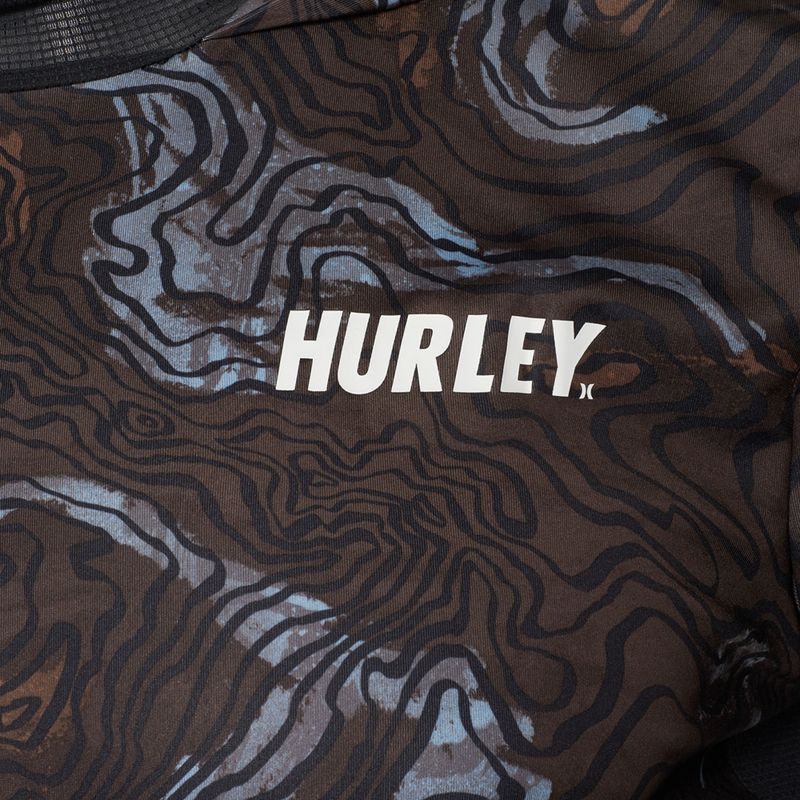 Мъжки Hurley H2O-Dri Atticus Moab UPF Hood Longsleeve black 3
