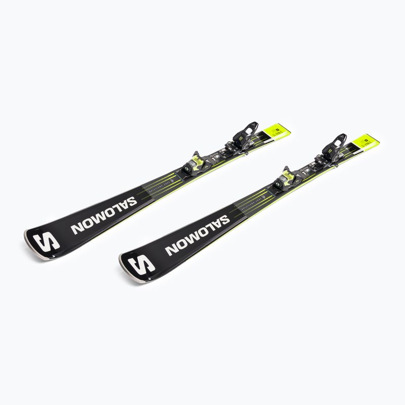 Ски за спускане Salomon S Max 10 + M11 GW black/yellow L47055700 4