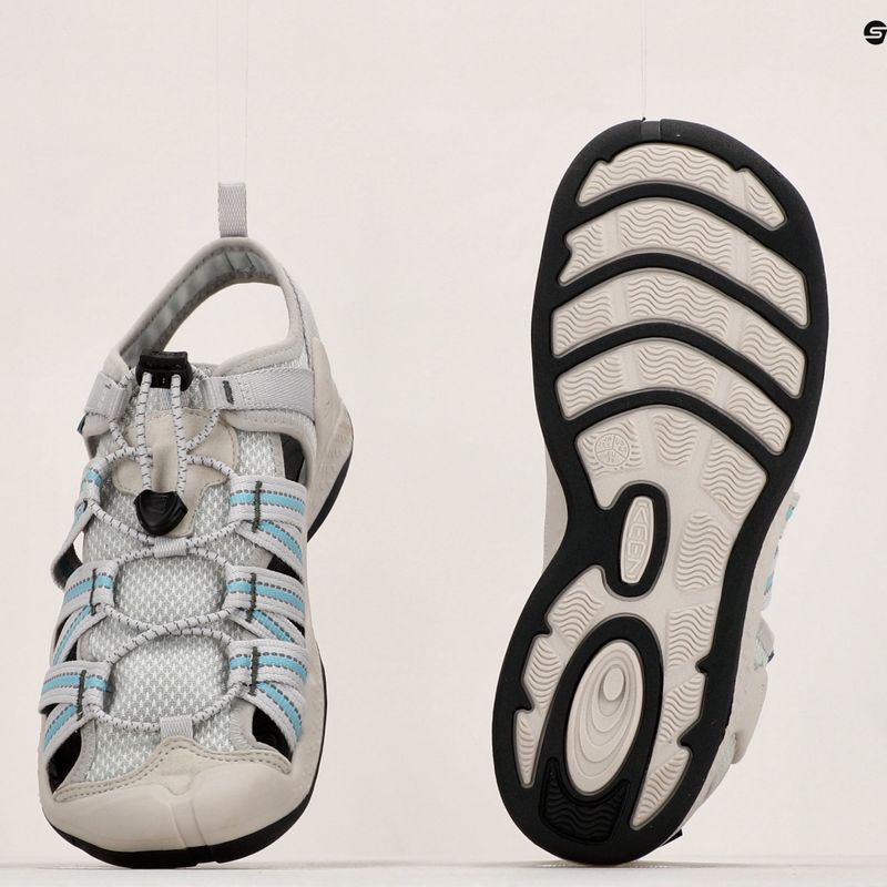 Keen Drift Creek H2 сиво-сини дамски сандали за трекинг 1026128 15
