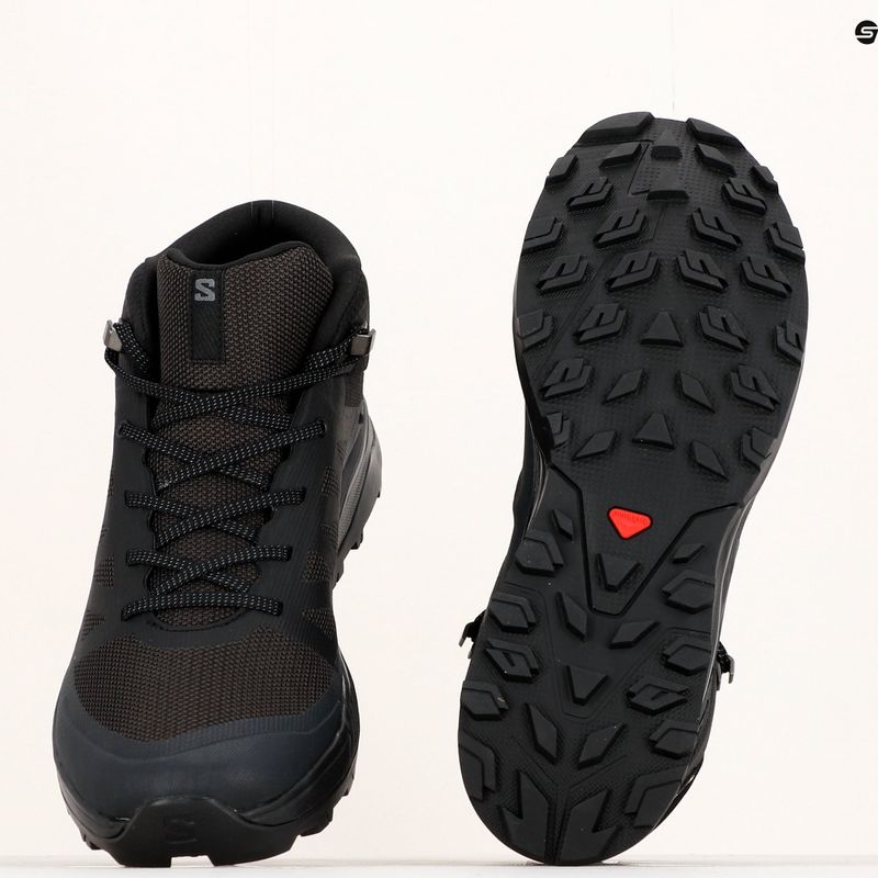 Salomon Outrise Mid GTX мъжки ботуши за трекинг черни L47143500 19