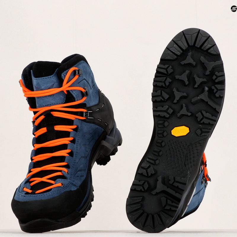 Salewa MTN Trainer Mid GTX мъжки ботуши за трекинг тъмен деним/черно 11