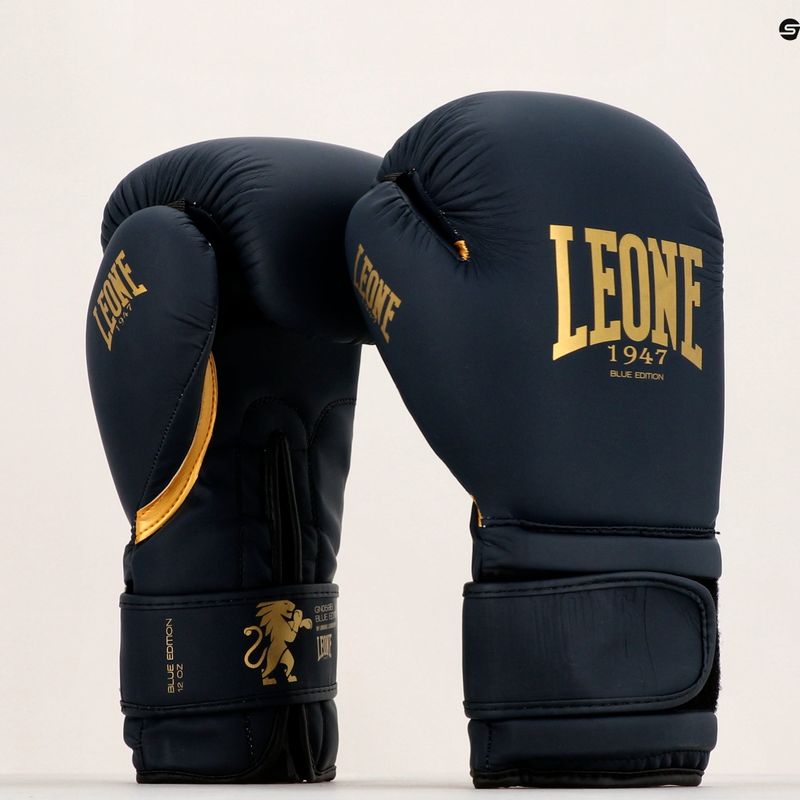 Боксови ръкавици Leone 1947 Blue navy GN059B 7