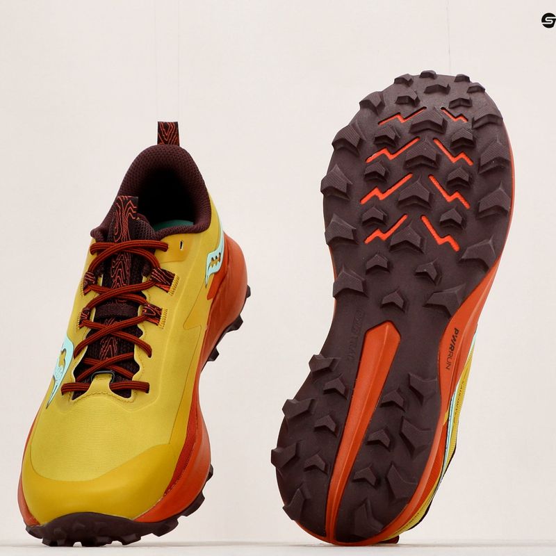 Мъжки обувки за бягане Saucony Peregrine 13 yellow-orange S20838-35 19