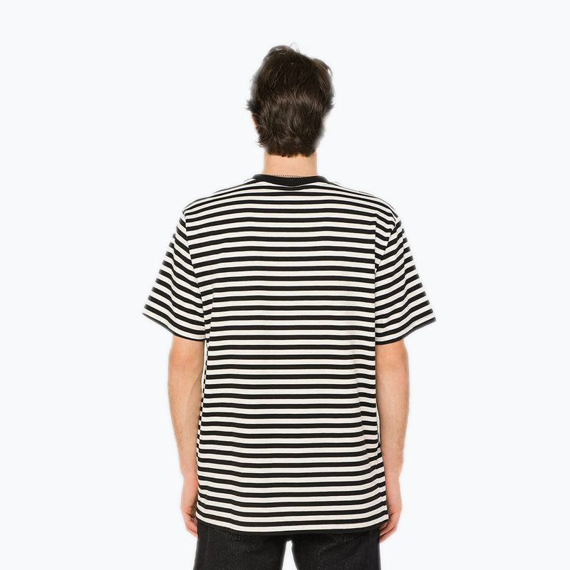 Мъжка тениска Kaotiko M/C Rayas Corazon black 2