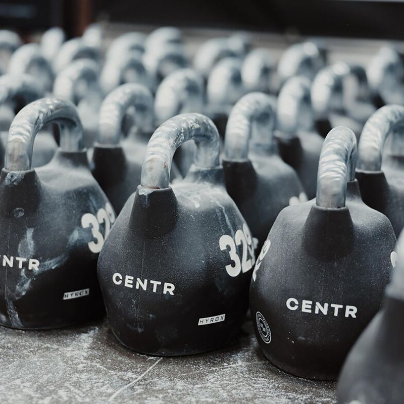 Кетълбел Centr Octo Official Hyrox Competition 8-Sided Design black 3