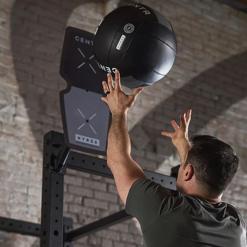 Тренировъчен щит Centr Competition Rig Target Centr x Hyrox black 6