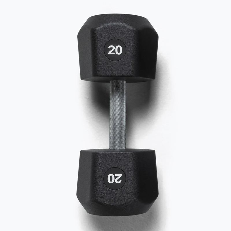 Дъмбел/Гира Centr Urethane Dumbbell Centr x Hyrox 20 kg black 2