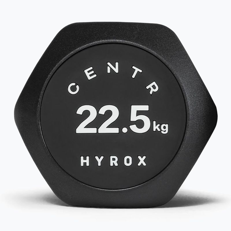 Дъмбел Centr Urethane Dumbbell Centr x Hyrox black 3