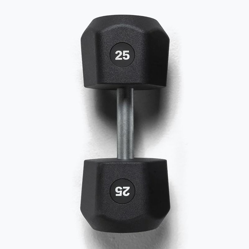 Дъмбел/Гира Centr Urethane Dumbbell Centr x Hyrox 25 kg black 2