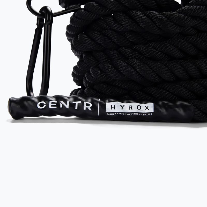 Тренировъчно въже Centr Competition Battle Rope Youngstars Centr x Hyrox black 3