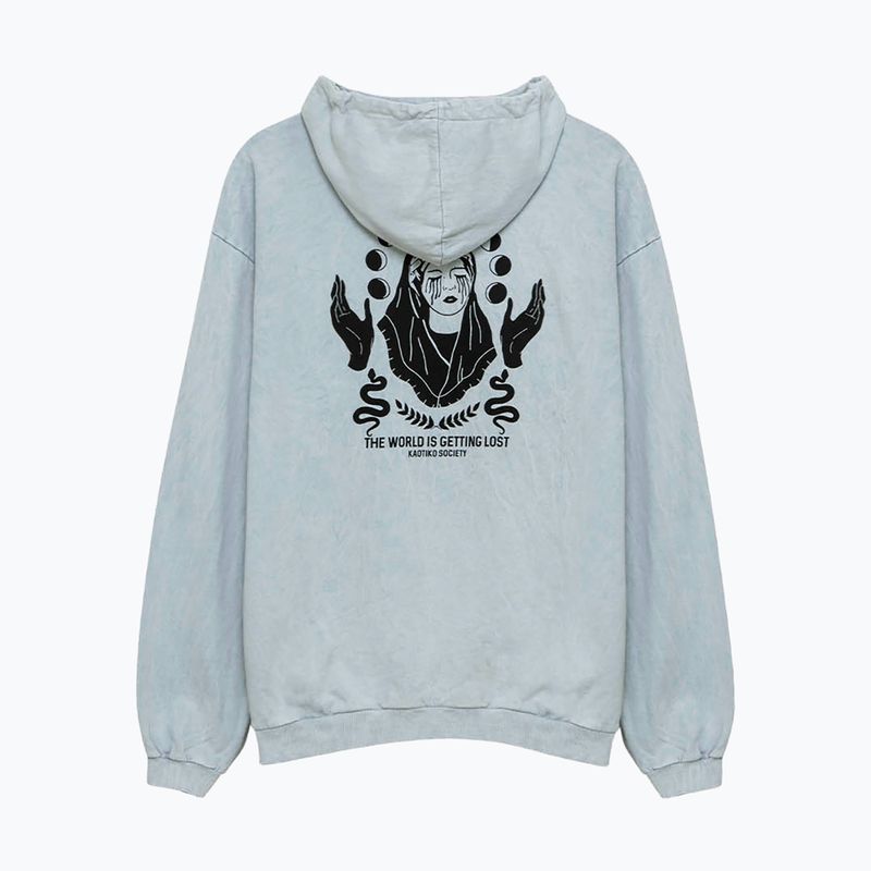 Мъжки суитшърт Kaotiko Washed Virgin steel 6