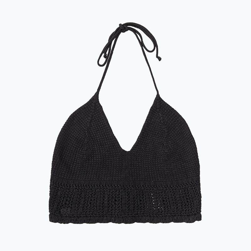 Дамски топ Kaotiko Tiran Crochet Menorca black 5