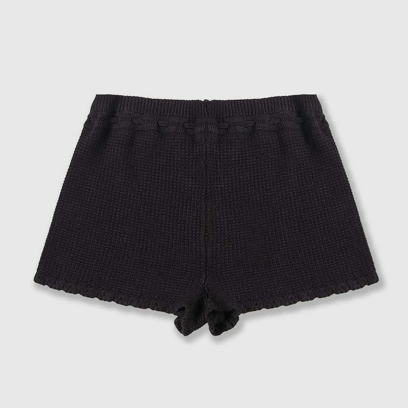 Дамски шорти Kaotiko Crochet Ibiza black 5