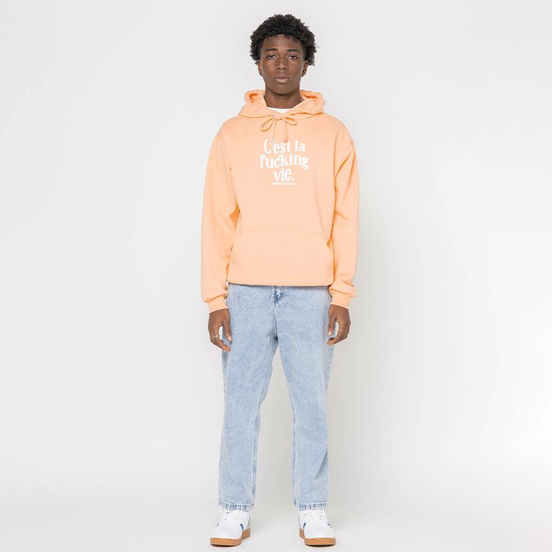 Мъжки суитшърт Kaotiko C'est la vie mango 2