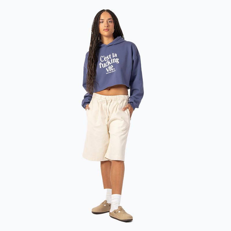 Дамски суитшърт Kaotiko C'est la vie Crew grape 2