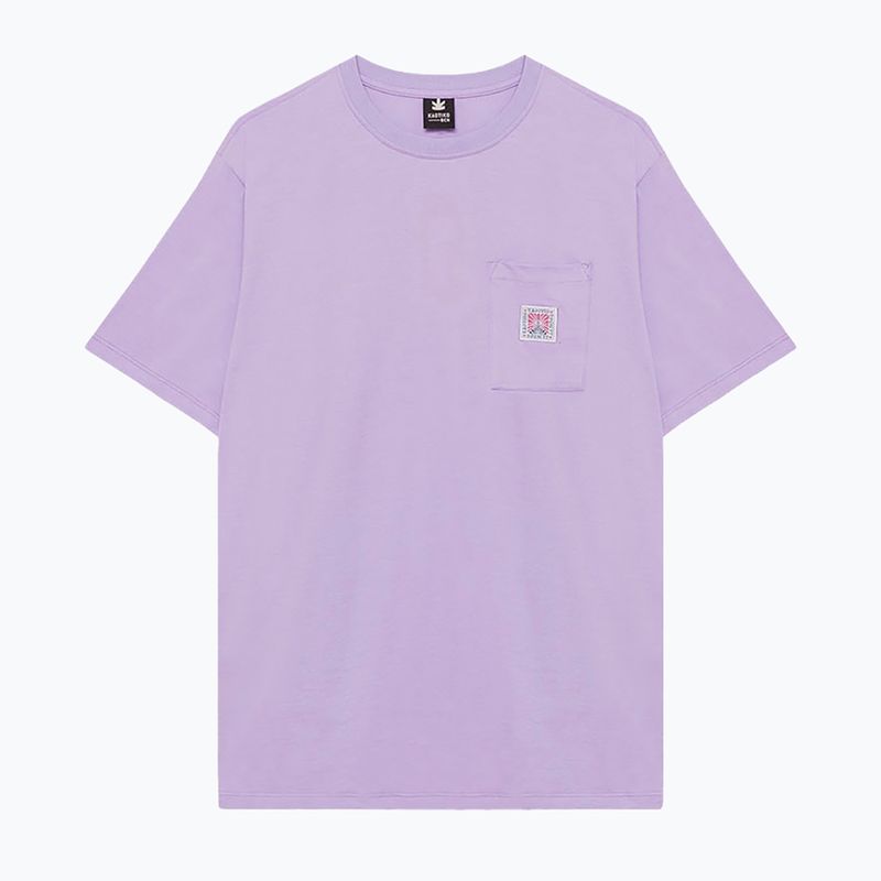Мъжка тениска Kaotiko Pocket Flower Society mallow 2