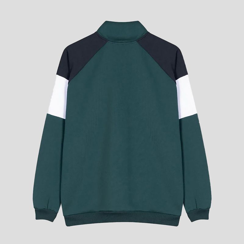 Мъжки суитшърт Kaotiko Aleksi sage / navy / white 4